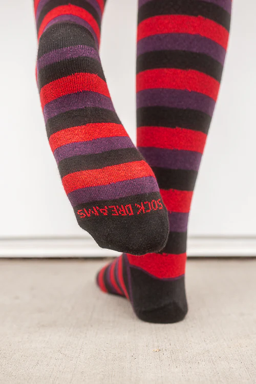 Nightshade Stripes Extraordinary Thigh High - Image 6