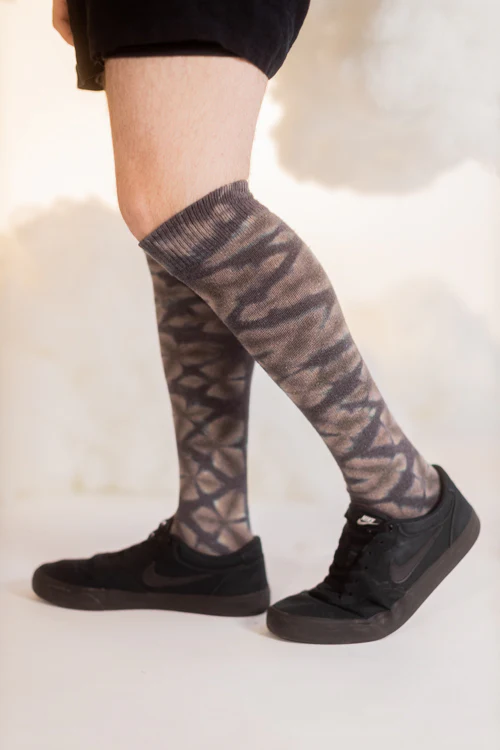 O Tie Dye Knee Socks - Image 3