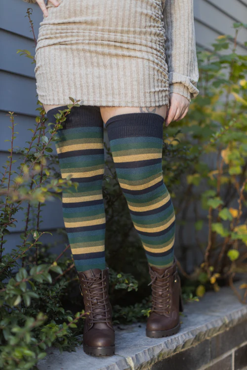 Oasis Stripes Extraordinary Thigh High - Image 3