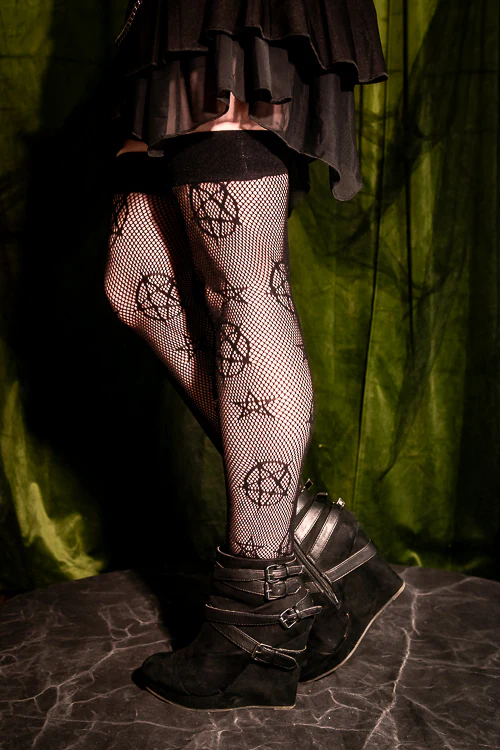 Occult Net Thigh High - Image 2