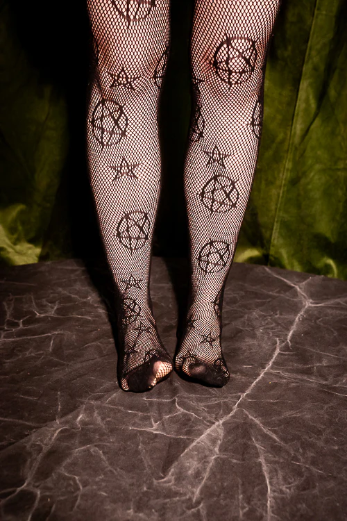 Occult Net Thigh High - Image 5