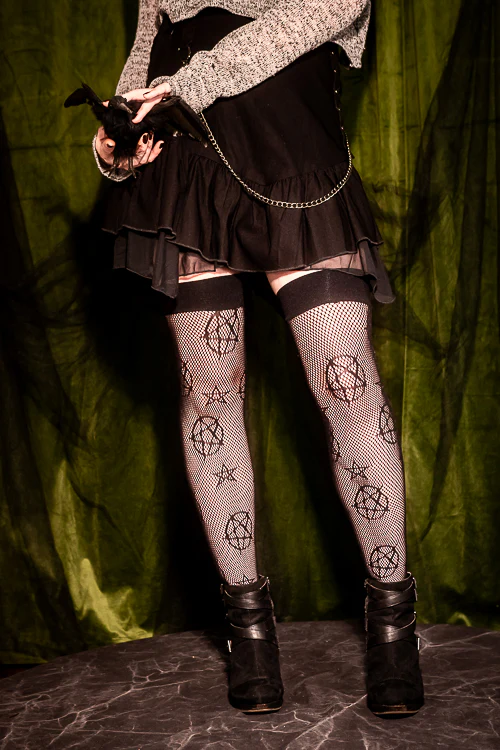 Occult Net Thigh High - Image 7