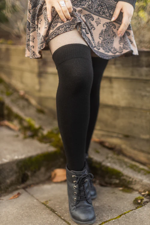 Oops! Cozy Acrylic Thigh High - Image 10