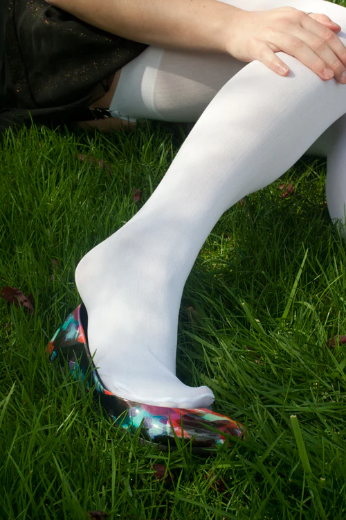 Opaque Nylon Stockings - Image 15