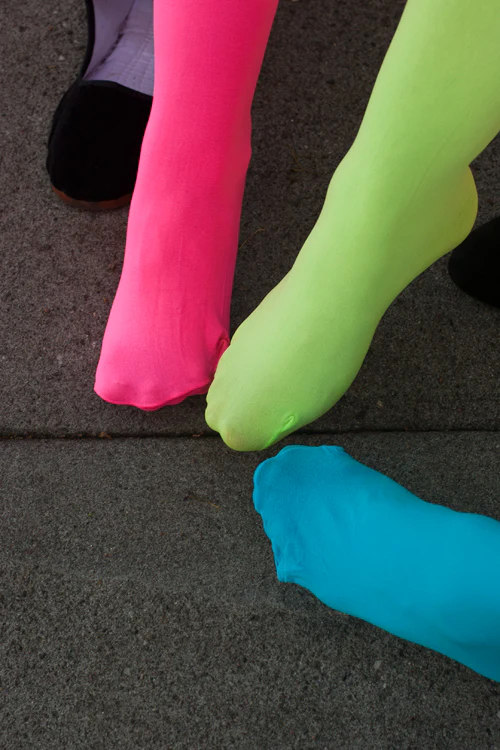 Opaque Nylon Stockings - Image 2