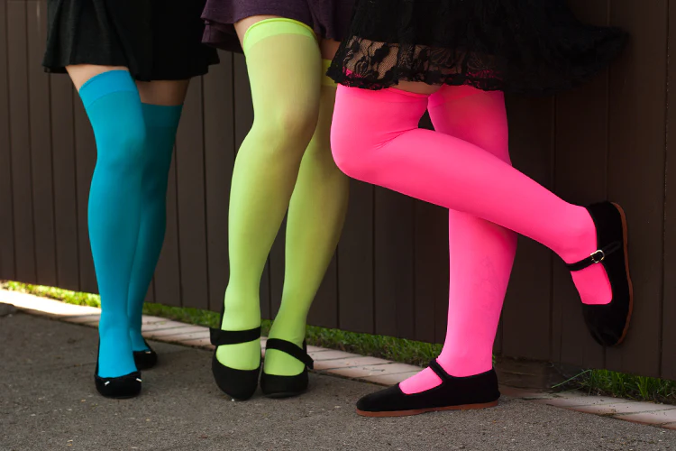 Opaque Nylon Stockings - Image 3