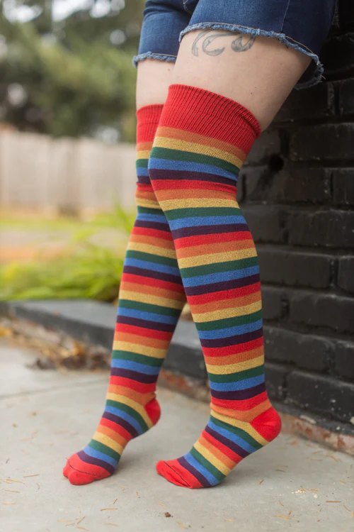 Over the Rainbow Extraordinary Thigh High - Image 2