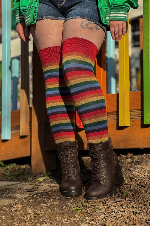 Over the Rainbow Extraordinary Thigh High - Image 5