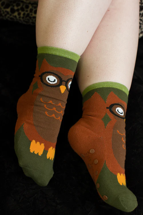 Owl Slipper Socks - Image 3
