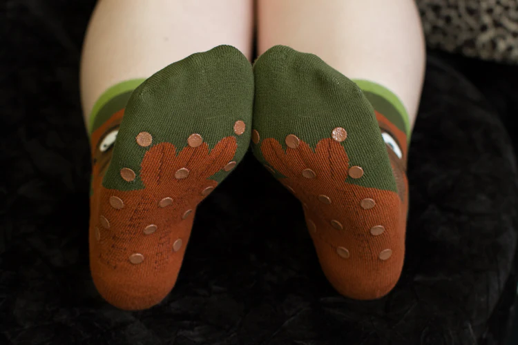 Owl Slipper Socks - Image 4