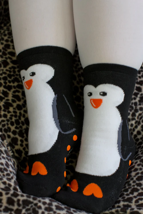 Penguin Slipper Socks - Image 3