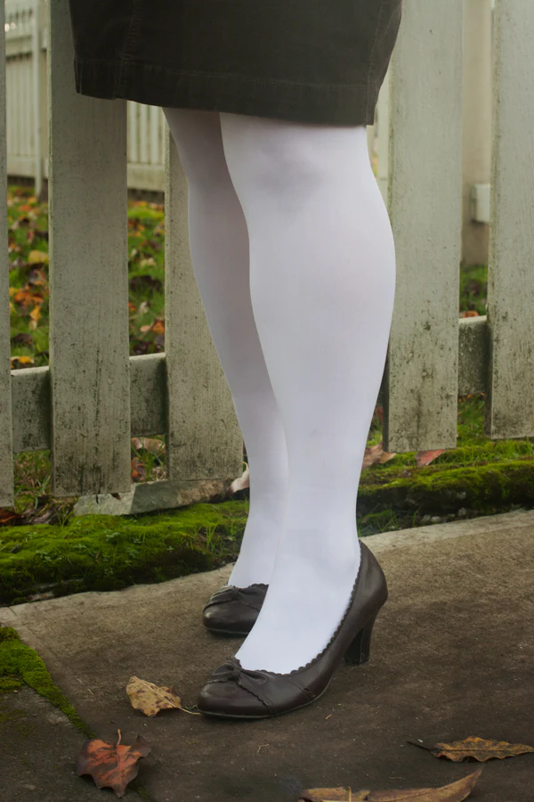 Plus Size Semi-Opaque Tights - Image 12