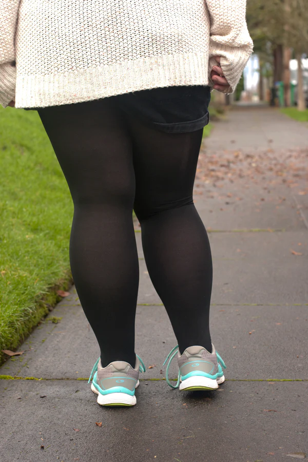 Plus Size Semi-Opaque Tights - Image 8