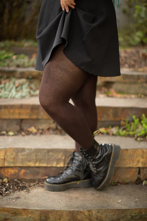 Plus Size Signature Cotton Tights - Image 2