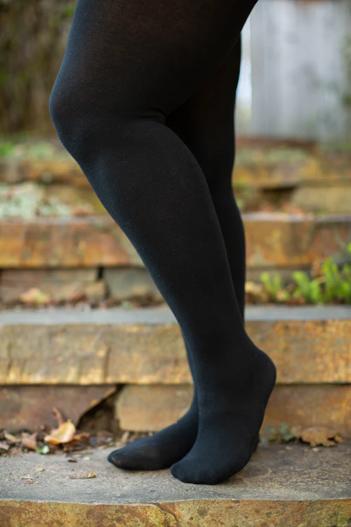 Plus Size Signature Cotton Tights - Image 5