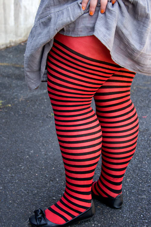 Plus Size Striped Tights - Image 14