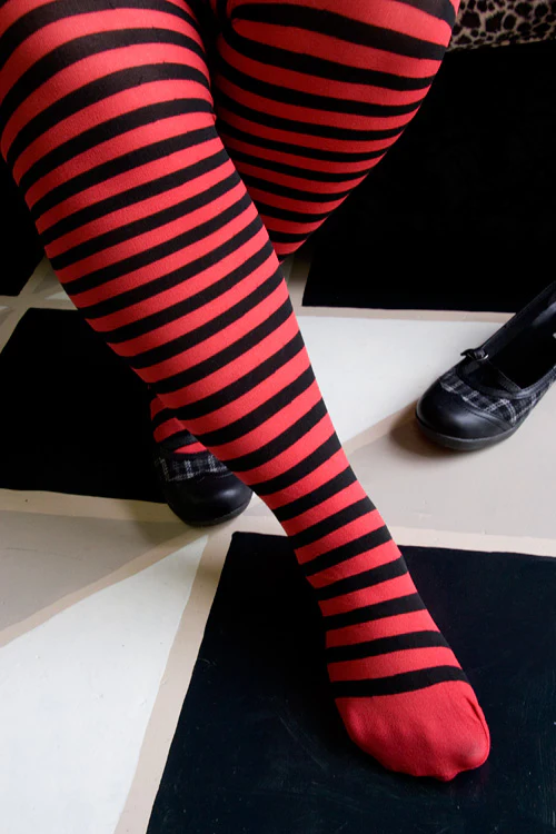 Plus Size Striped Tights - Image 16