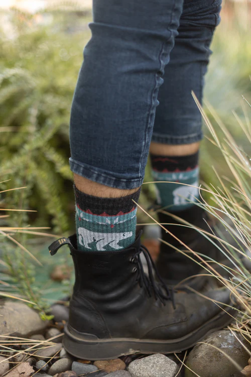 Polar Bear Vanna Grizzle Boot Sock - Image 3