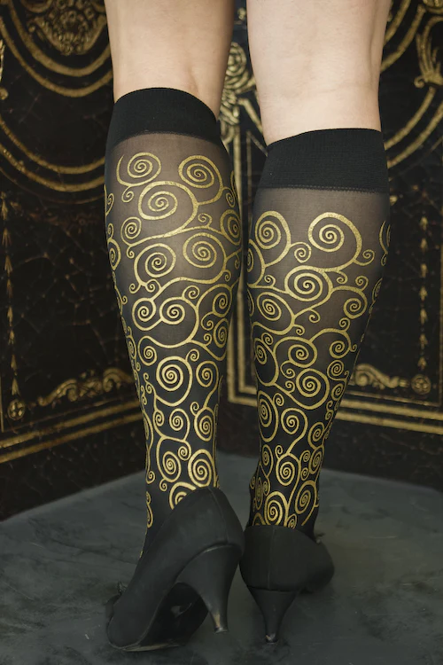 Polonova Klimt Spiral Trouser Socks - Image 3