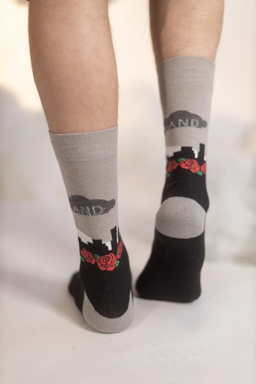 Portland Rose Crew Socks - Image 4