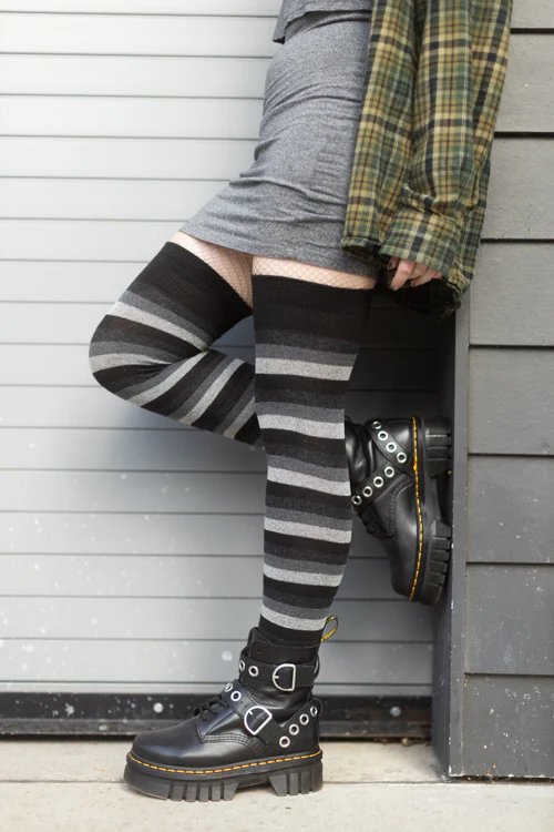 Portland Stripes Extraordinary Thigh High - Image 5