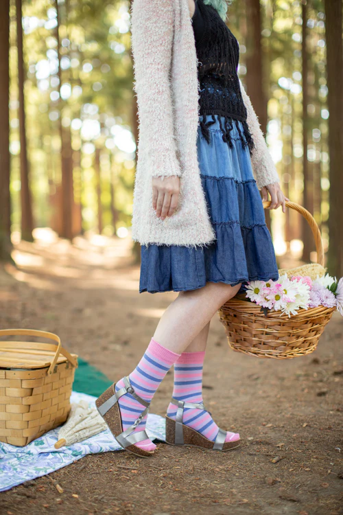 Pride Stripes Cotton Crew Socks - Image 10