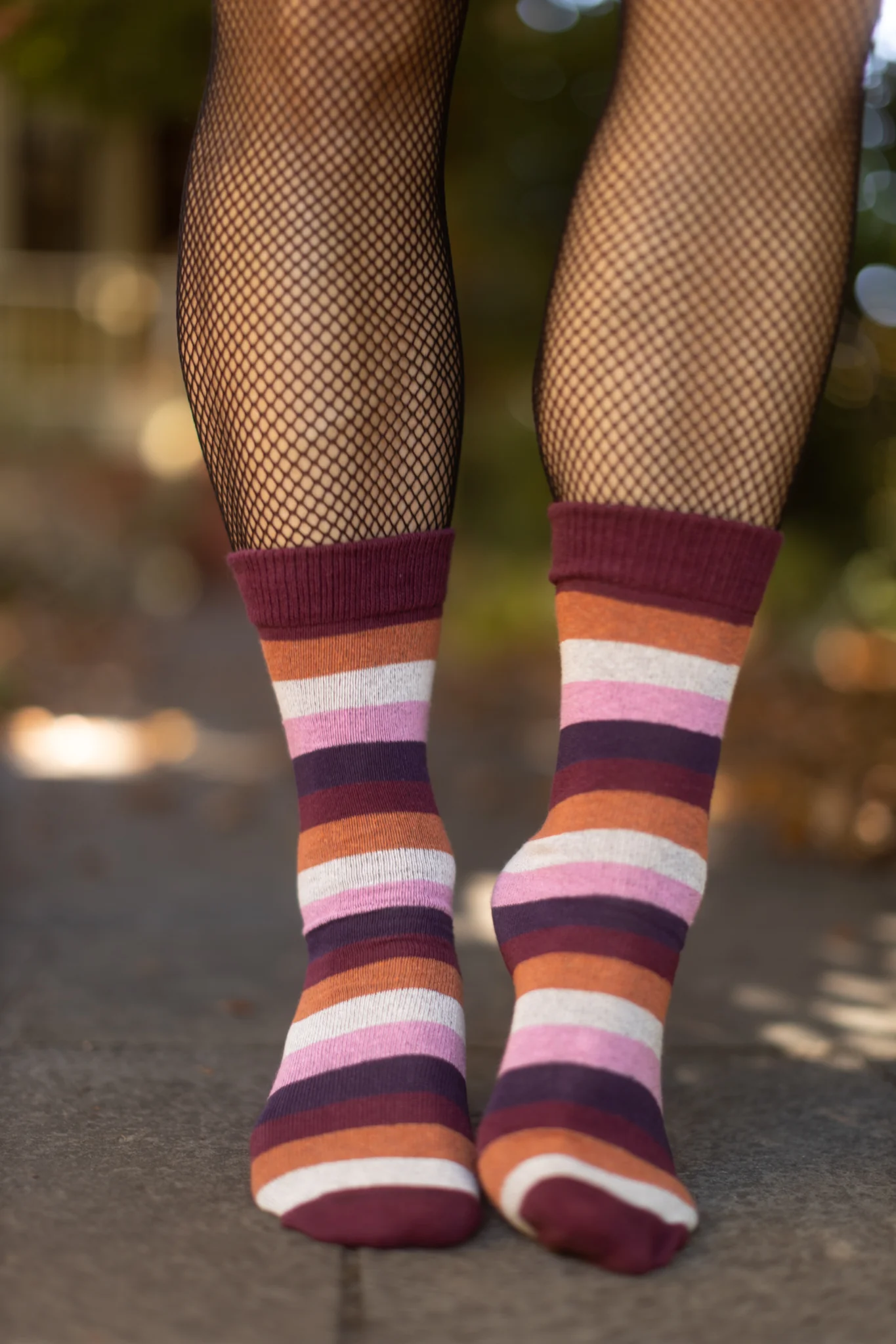 Pride Stripes Cotton Crew Socks - Image 18