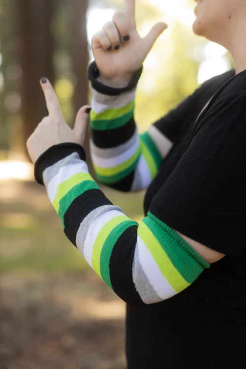 Pride Stripes Arm Warmers - Image 13