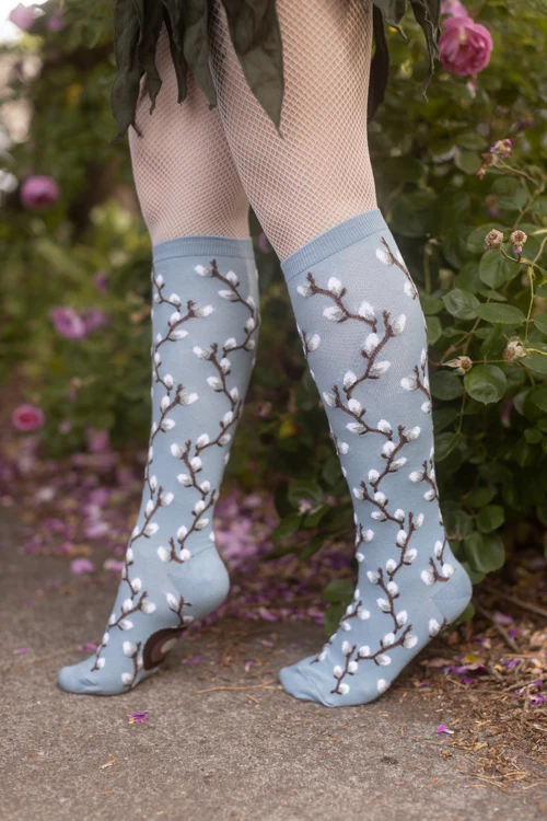 Pussy Willows Knee High - Image 2