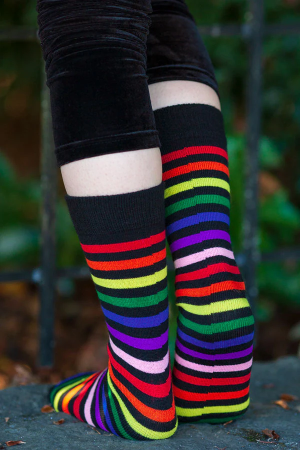 Rainbow Brights Crew Socks - Image 4