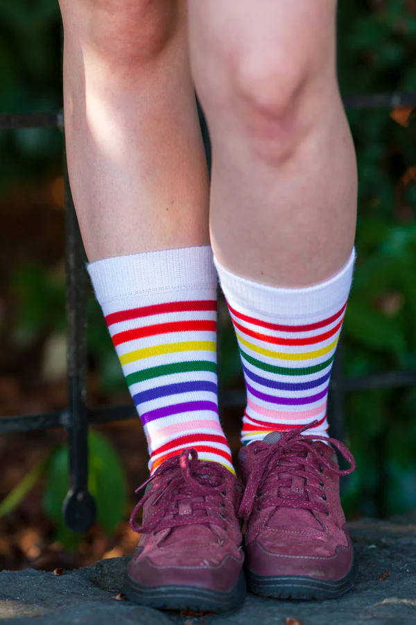 Rainbow Brights Crew Socks - Image 9
