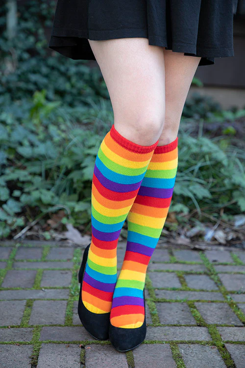Rainbow Toe Socks - Image 3