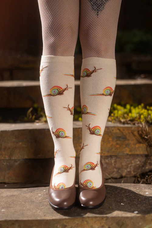 Rainbow Snail Knee High - Image 3
