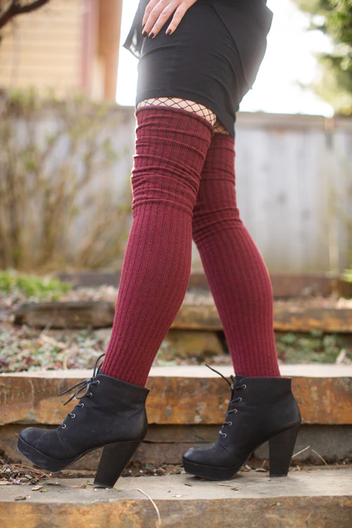 Ribbed M Stockings - Image 9