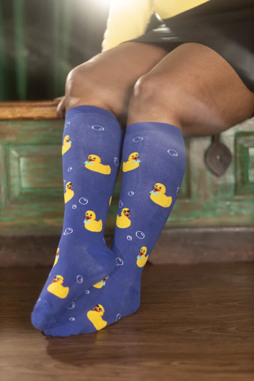 Rubber Duckie Stretch-It Knee High - Image 2