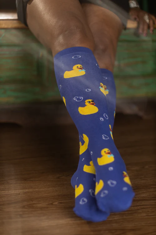 Rubber Duckie Stretch-It Knee High - Image 4