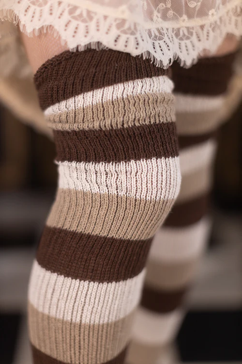 S'mores Stripes Thigh High - Image 7