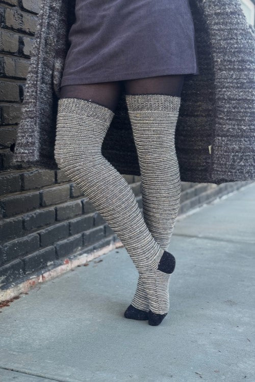 Confetti Slinky Thigh High Socks - Image 7