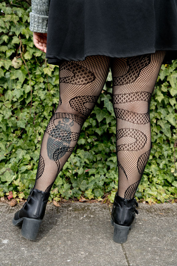 Snake Net Tights - Image 4