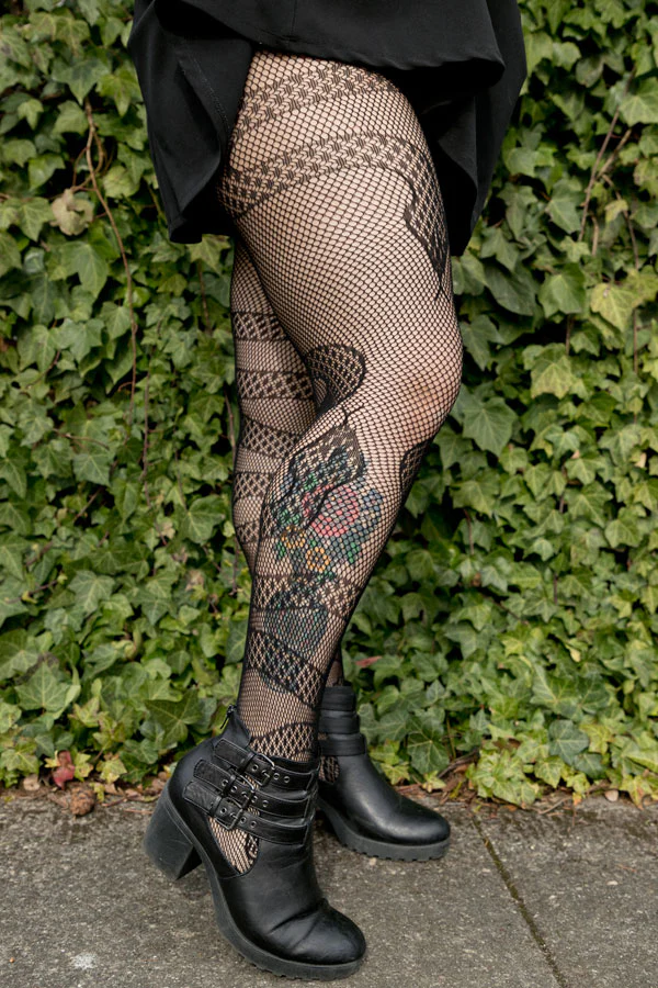 Snake Net Tights - Image 6