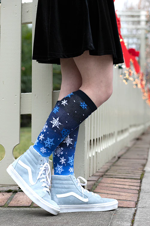 Snowflakes Knee High - Image 4
