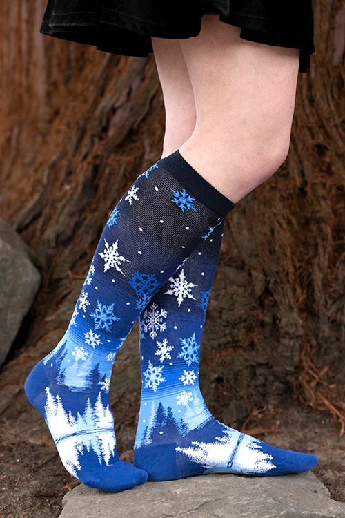 Snowflakes Knee High - Image 5