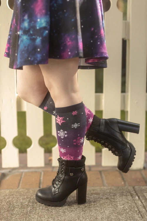 Snowflakes Knee High - Image 7