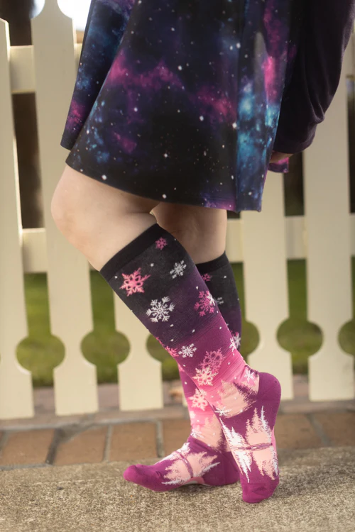 Snowflakes Knee High - Image 9