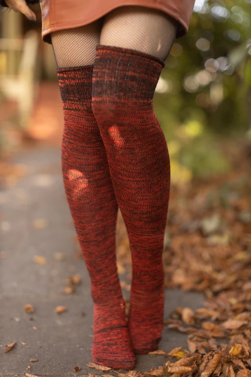 Space Dyed Knee Socks - Image 13