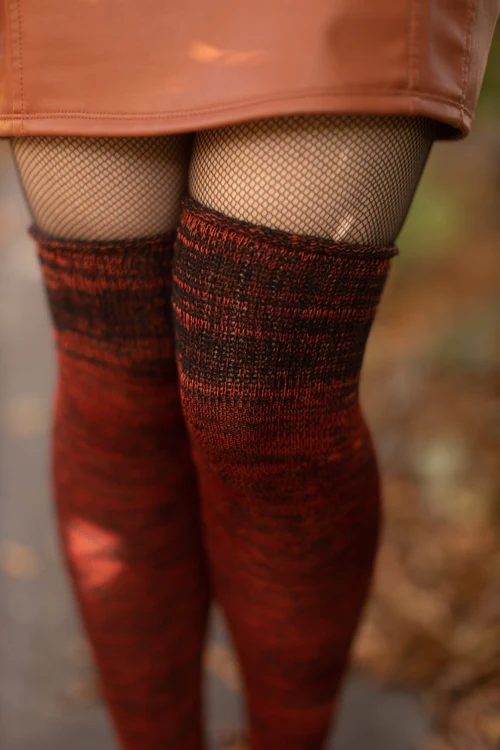 Space Dyed Knee Socks - Image 14