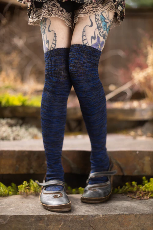 Space Dyed Knee Socks - Image 16