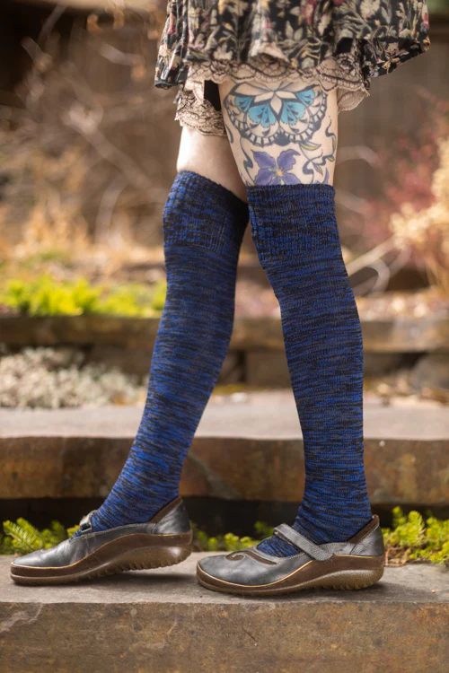 Space Dyed Knee Socks - Image 17