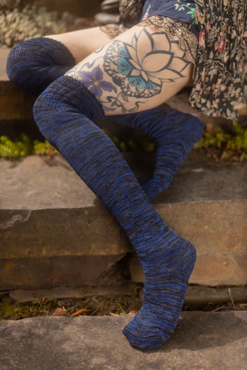 Space Dyed Knee Socks - Image 19