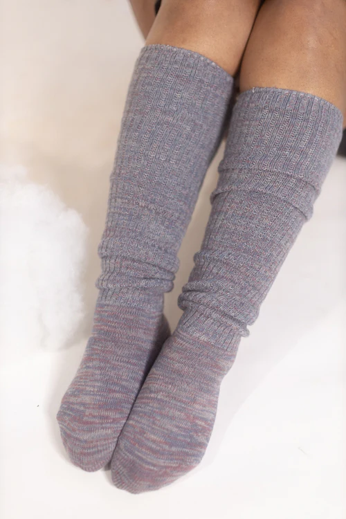Space Dyed Scrunchy Socks - Image 14